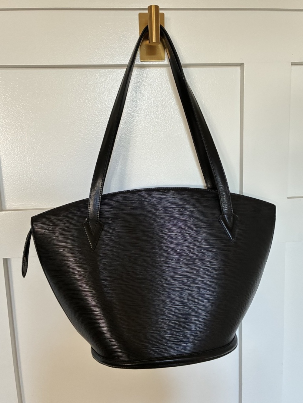 Louis Vuitton Black Epi Leather Tote-Beautiful!! Clean!!